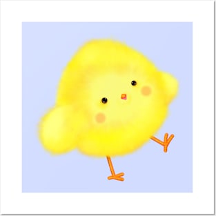 Fluffy Chick Posters and Art